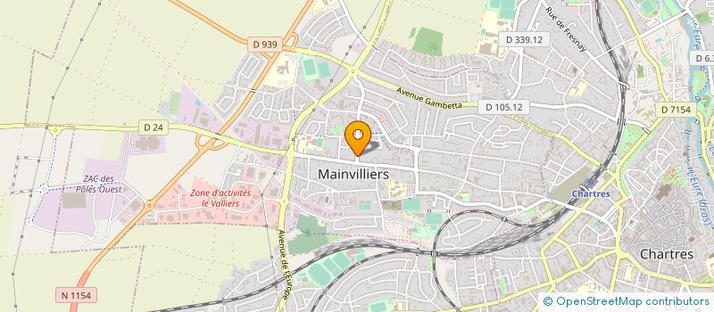 localisation de l'entreprise DEPAN'GAZ SERVICES à DREUX