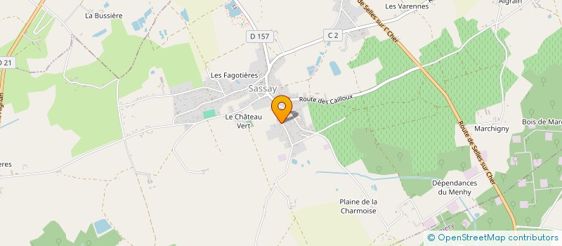 localisation de l'entreprise DEPAN'MENAGER TRINEL  SASSAY