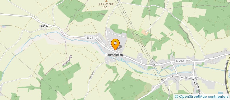 localisation de l'entreprise DEPAN' MOTORS  ROUSSON