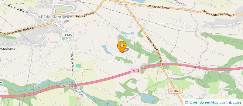 localisation de l'entreprise DEPAN'OM  LA BATIE-MONTGASCON