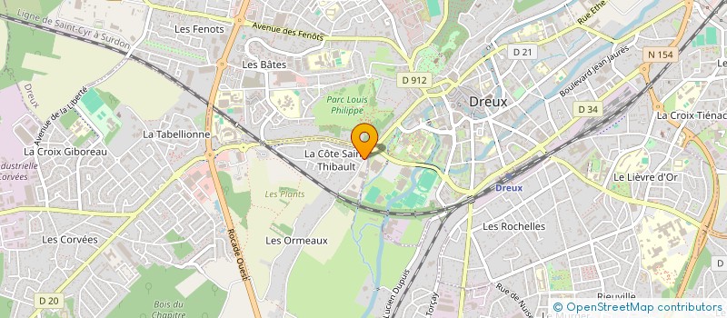 localisation de l'entreprise DEPAN'PC à VERNOUILLET