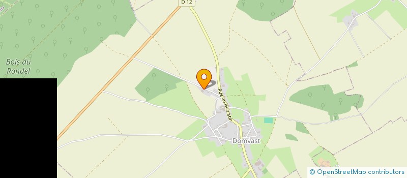 localisation de l'entreprise DEPAN'PONTHIEU  DOMVAST