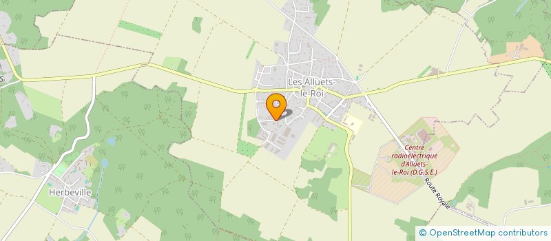 localisation de l'entreprise DEPAN'RESTO à LES ALLUETS-LE-ROI