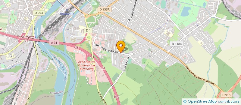 localisation de l'entreprise DEPAN'SAVEST à YUTZ