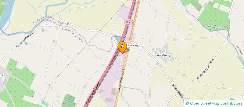 localisation de l'entreprise DEPAN'SERVICES à LIVRON-SUR-DROME