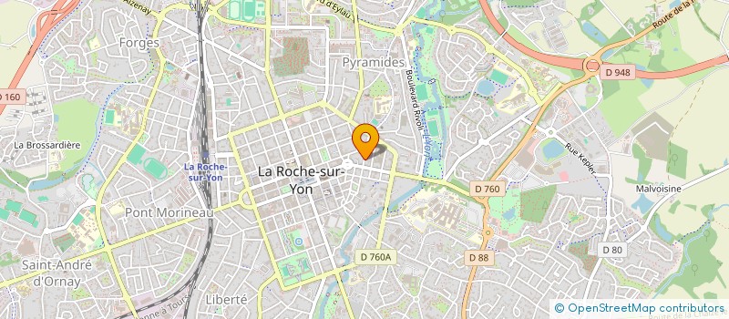 localisation de l'entreprise DEPAN24 VENDEE  LA ROCHE-SUR-YON
