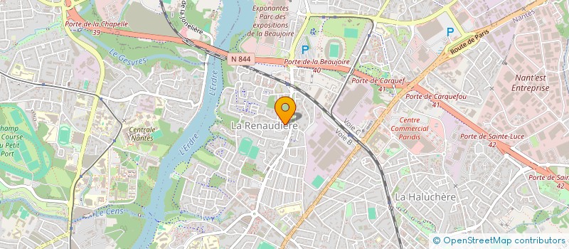 localisation de l'entreprise DEPANANTES à NANTES