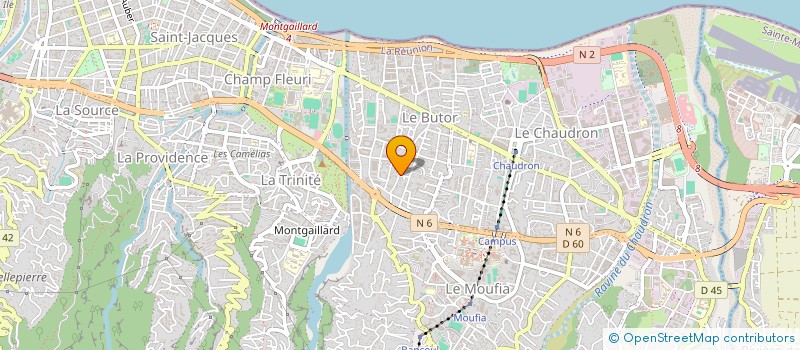 localisation de l'entreprise DEPANN ' AUTO SERVICE à SAINT DENIS