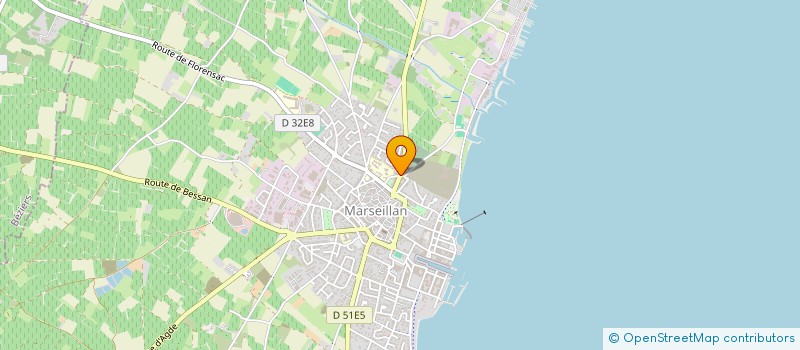 localisation de l'entreprise DEPANN'AUTOS SERVICES à MARSEILLAN