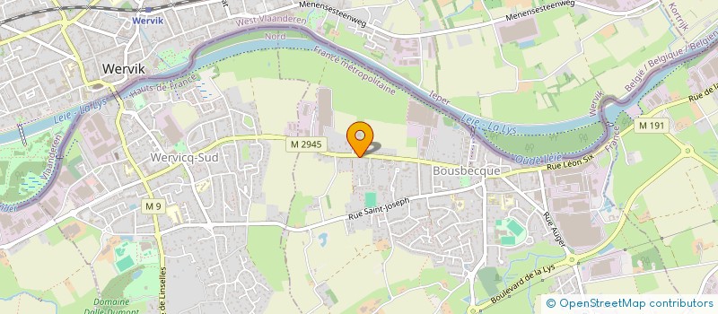 localisation de l'entreprise DEPANN'CHAUFFE  BOUSBECQUE