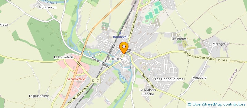 localisation de l'entreprise DEPANN'EMPLOI à BONNEVAL