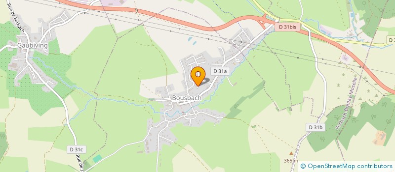 localisation de l'entreprise DEPANN EST  BOUSBACH