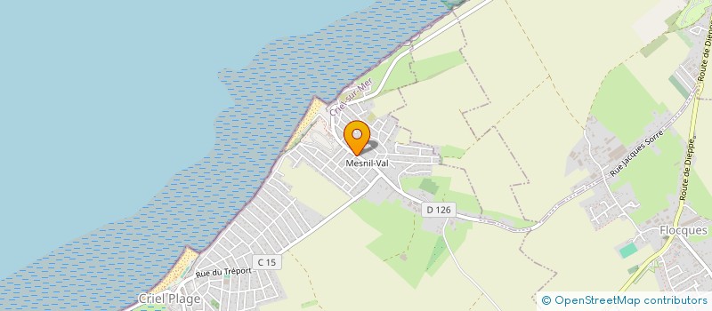 localisation de l'entreprise DEPANN'EXPRESS  CRIEL-SUR-MER