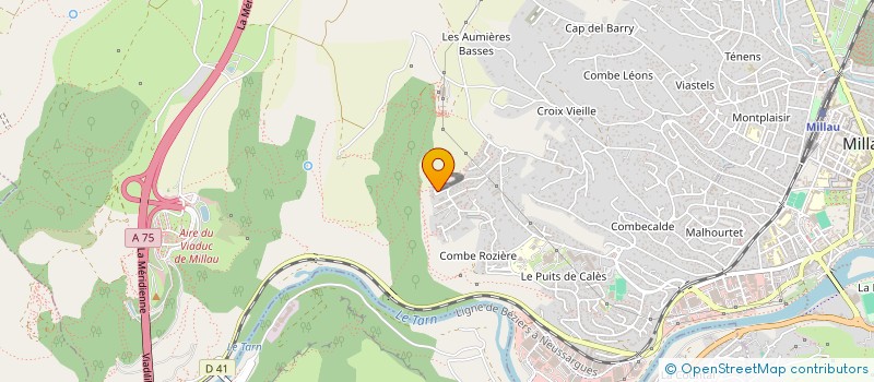 localisation de l'entreprise DEPANN'EXPRESS  MILLAU