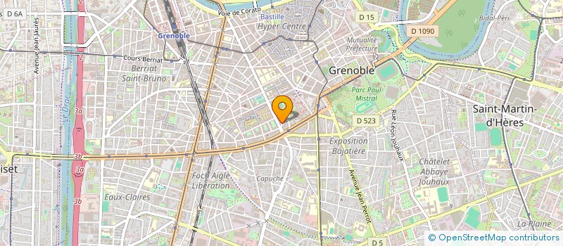 localisation de l'entreprise DEPANN' FAMILLES ISERE à GRENOBLE