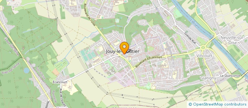 localisation de l'entreprise DEPANN' HEURE à JOUY-LE-MOUTIER
