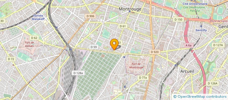 localisation de l'entreprise DEPANN'LOGIS à MONTROUGE