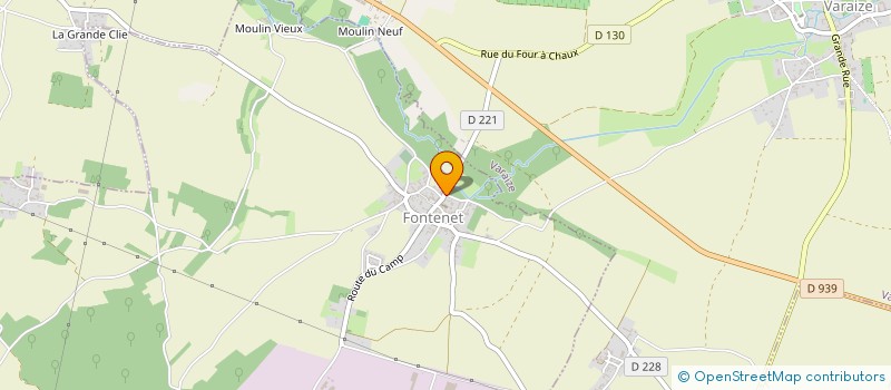 localisation de l'entreprise DEPANN'MENAGER SERVICE 16 17  FONTENET