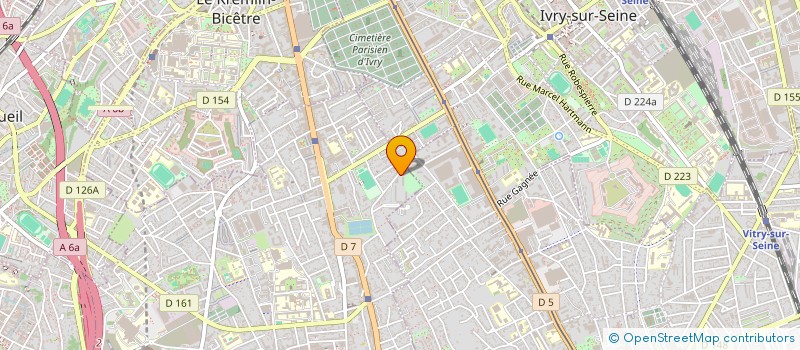 localisation de l'entreprise DEPANN MWA à VILLEJUIF