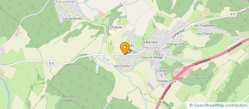 localisation de l'entreprise DEPANN'SERVICE  PELOUSEY