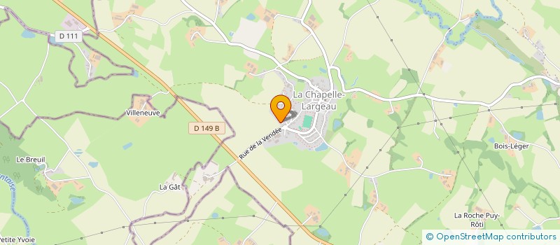 localisation de l'entreprise DEPANN'V.I à CHOLET