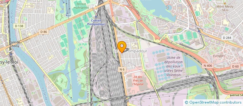 localisation de l'entreprise DEPANNAGE 94 à VALENTON