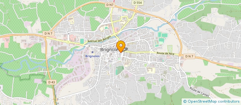 localisation de l'entreprise DEPANNAGE AMENAGEMENT GEN RENOVATION  BRIGNOLES