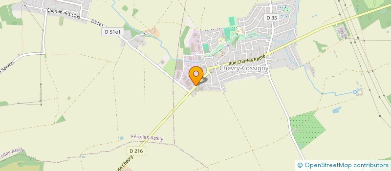 localisation de l'entreprise DEPANNAGE ASSISTANCE CONCEPTION  CHEVRY-COSSIGNY