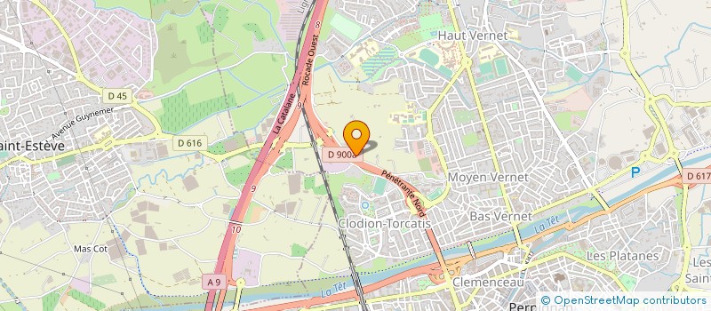 localisation de l'entreprise DEPANNAGE COMPANY FINANCES à PERPIGNAN