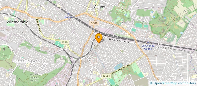 localisation de l'entreprise DEPANNAGE DE MARNE LA VALLEE à GAGNY