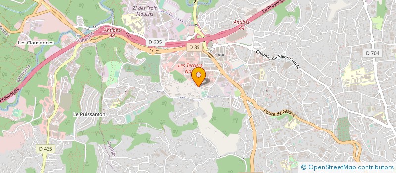 localisation de l'entreprise DEPANNAGE DU GOLF à ANTIBES