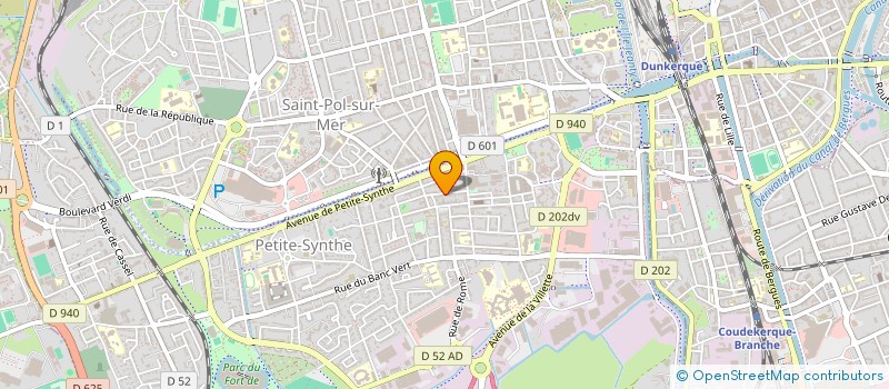 localisation de l'entreprise DEPANNAGE ELECTRO MENAGER DOMESTIQUE à DUNKERQUE
