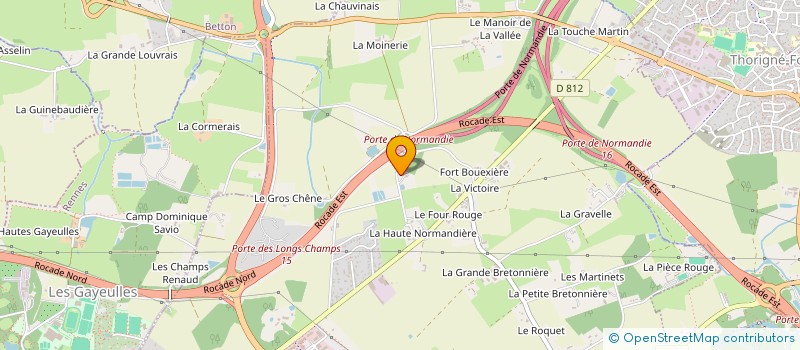 localisation de l'entreprise DEPANNAGE ELECTROMENAGER à CESSON-SEVIGNE