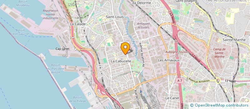 localisation de l'entreprise DEPANNAGE ET INSTALLATION ELECTRIQUE à MARSEILLE