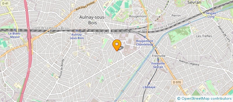 localisation de l'entreprise DEPANNAGE ETUDE EN FERMETURE D'IMMEUBLES à AULNAY-SOUS-BOIS