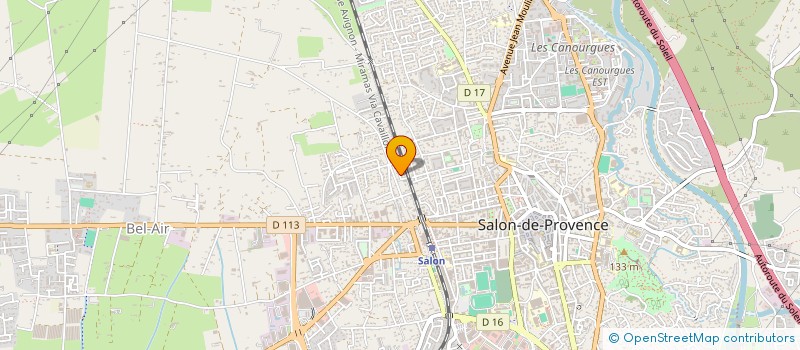 localisation de l'entreprise DEPANNAGE ETUDE SYSTEME INDUST  SALON-DE-PROVENCE