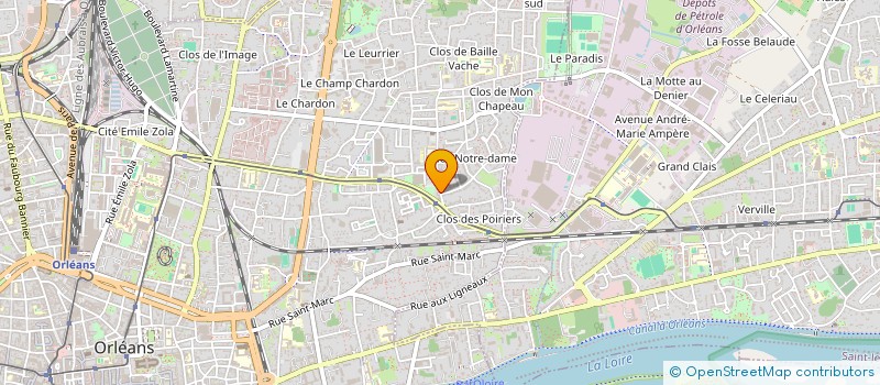 localisation de l'entreprise DEPANNAGE EXPRESS à ORLEANS