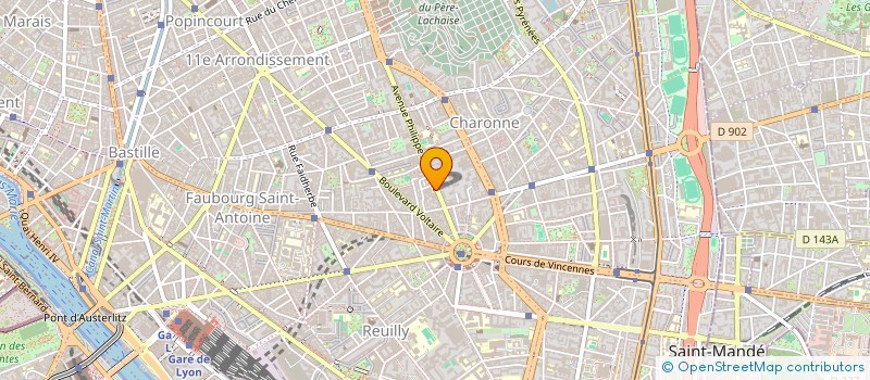 localisation de l'entreprise DEPANNAGE FROID PLOMBERIE CLIMATISATION à PARIS