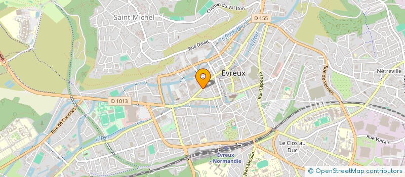 localisation de l'entreprise DEPANNAGE INSTALLATION ASSISTANCE GESTION  EVREUX