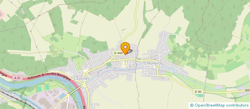 localisation de l'entreprise DEPANNAGE LENOEL SERVICE  MALZEVILLE