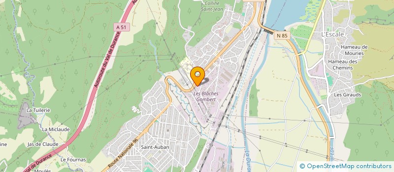 localisation de l'entreprise DEPANNAGE MAINTENANCE CHAUFFAGE SERVICES à CHATEAU ARNOUX SAINT AUBAN