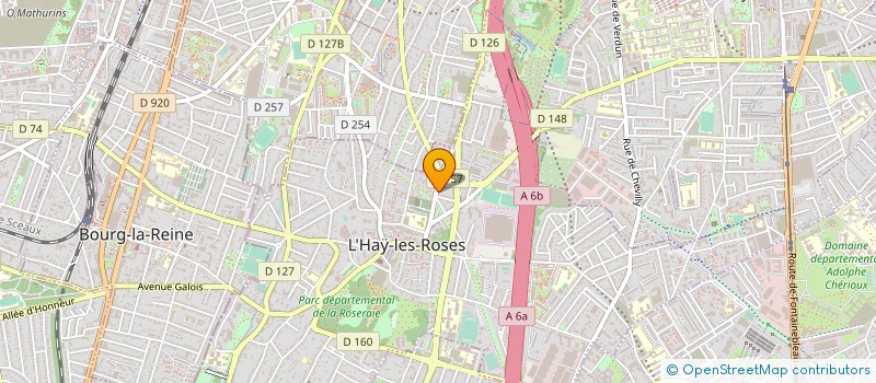 localisation de l'entreprise DEPANNAGE MAINTENANCE GRUES à L'HAY-LES-ROSES