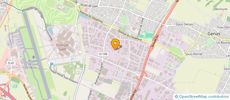 localisation de l'entreprise DEPANNAGE MAINTENANCE LEVAGE à CHASSIEU