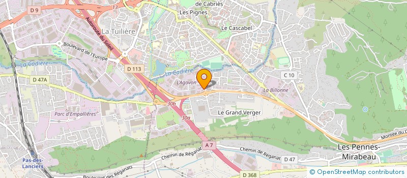 localisation de l'entreprise DEPANNAGE MICRO INFORMATIQUE ET TELECOM à LES PENNES-MIRABEAU