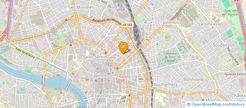 localisation de l'entreprise DEPANNAGE MULTI SERVICES.31 à TOULOUSE