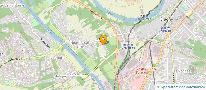 localisation de l'entreprise DEPANNAGE PLOMBERIE CHAUFFAGE TUYAUTERIE à NEUVILLE-SUR-OISE