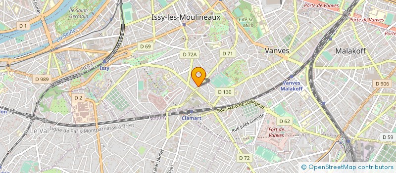 localisation de l'entreprise DEPANNAGE PLOMBERIE MULTI SERVICES à ISSY-LES-MOULINEAUX