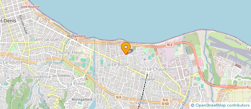 localisation de l'entreprise DEPANNAGE PLOMBERIE OCEN INDIEN  SAINT-DENIS