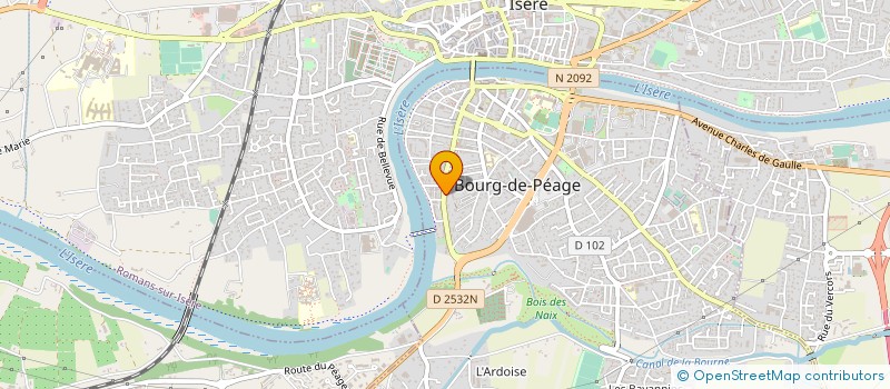 localisation de l'entreprise DEPANNAGE PLUS ALAIN KONOPKA à BOURG-DE-PEAGE