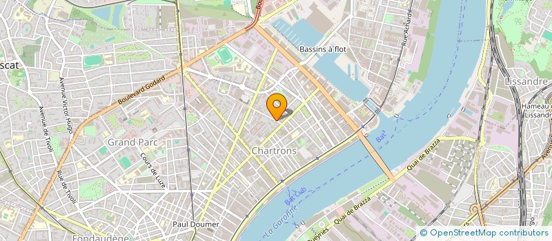 localisation de l'entreprise DEPANNAGE REMORQUAGE BORDELAIS à BORDEAUX